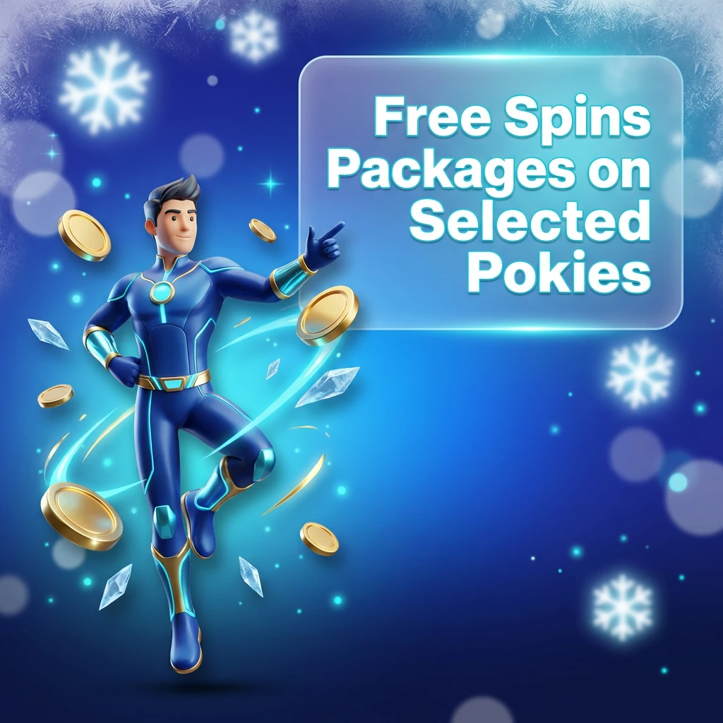 Free Spins Packages on Selected Pokies
